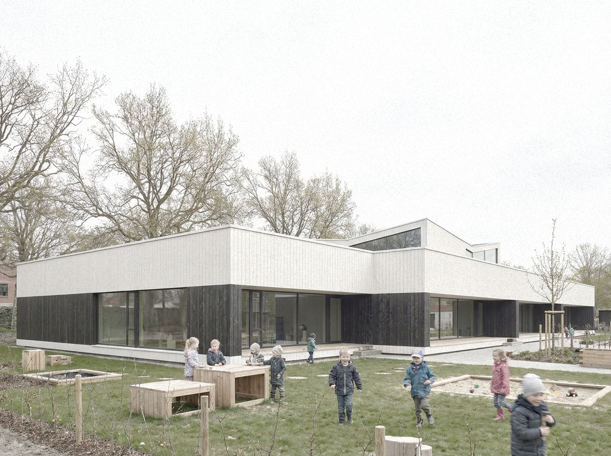 Kindergarten Rheindorf Lustenau, Wettbewerbsbeitrag