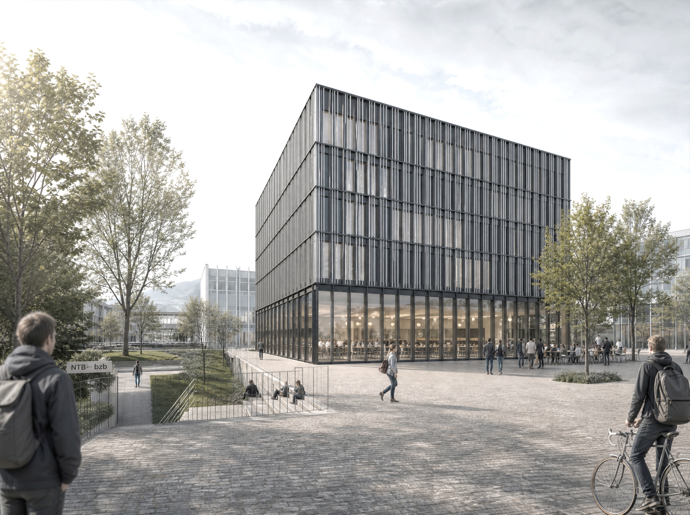Campus Motel NTB Buchs, Wettbewerbsbeitrag