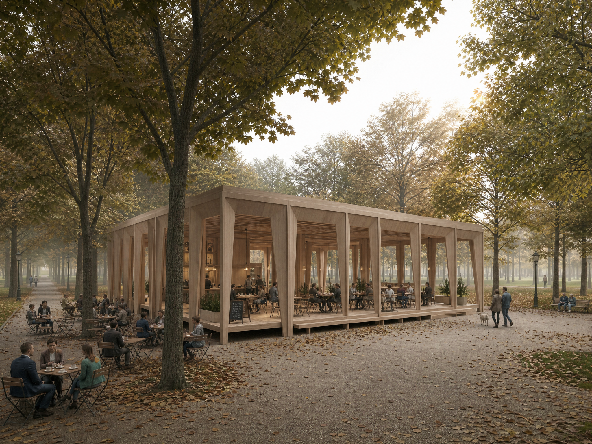 Wettbewerb Hofgarten Cafe Innsbruck, Beitrag