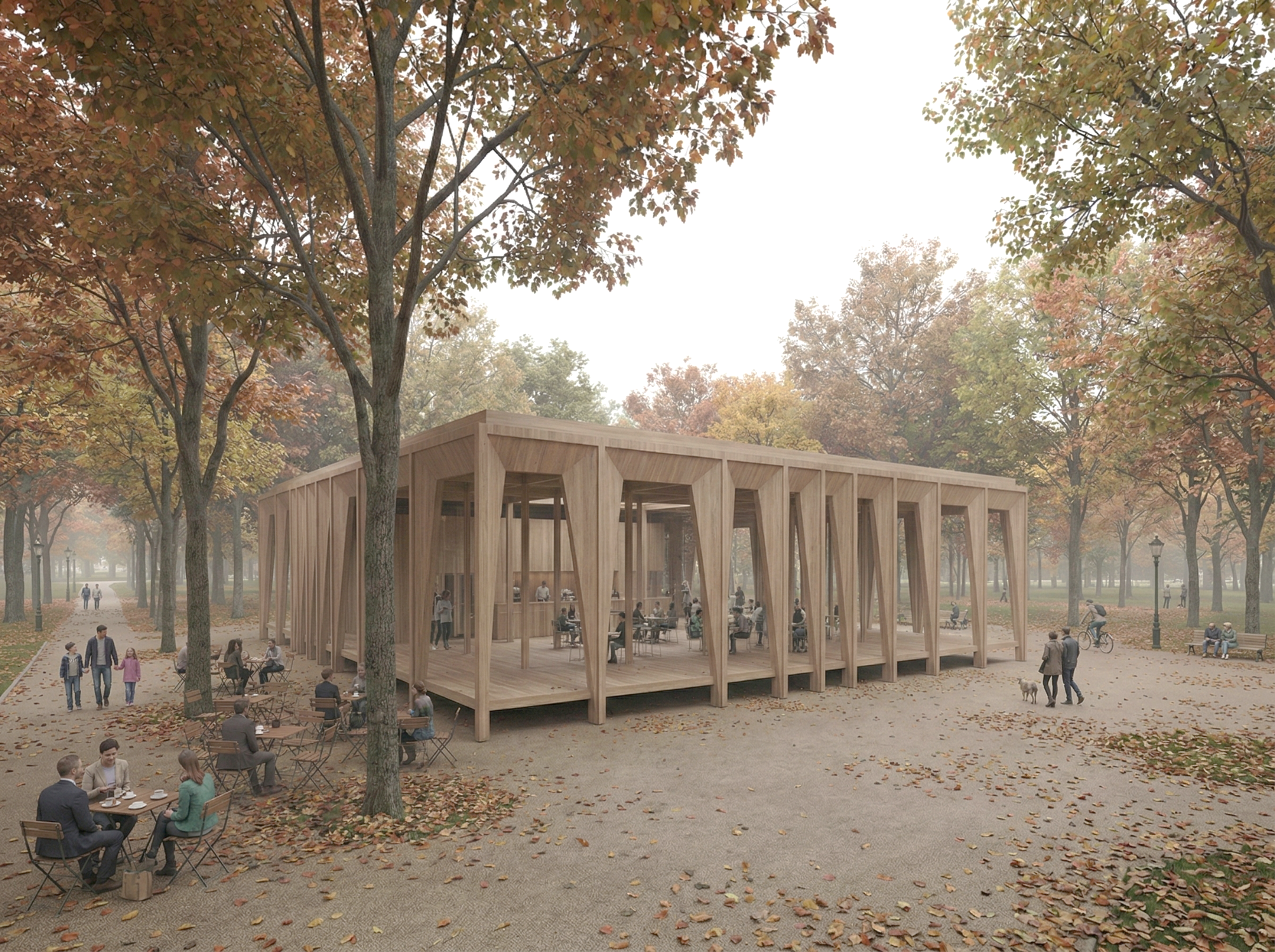 Wettbewerb Hofgarten Cafe Innsbruck, Beitrag