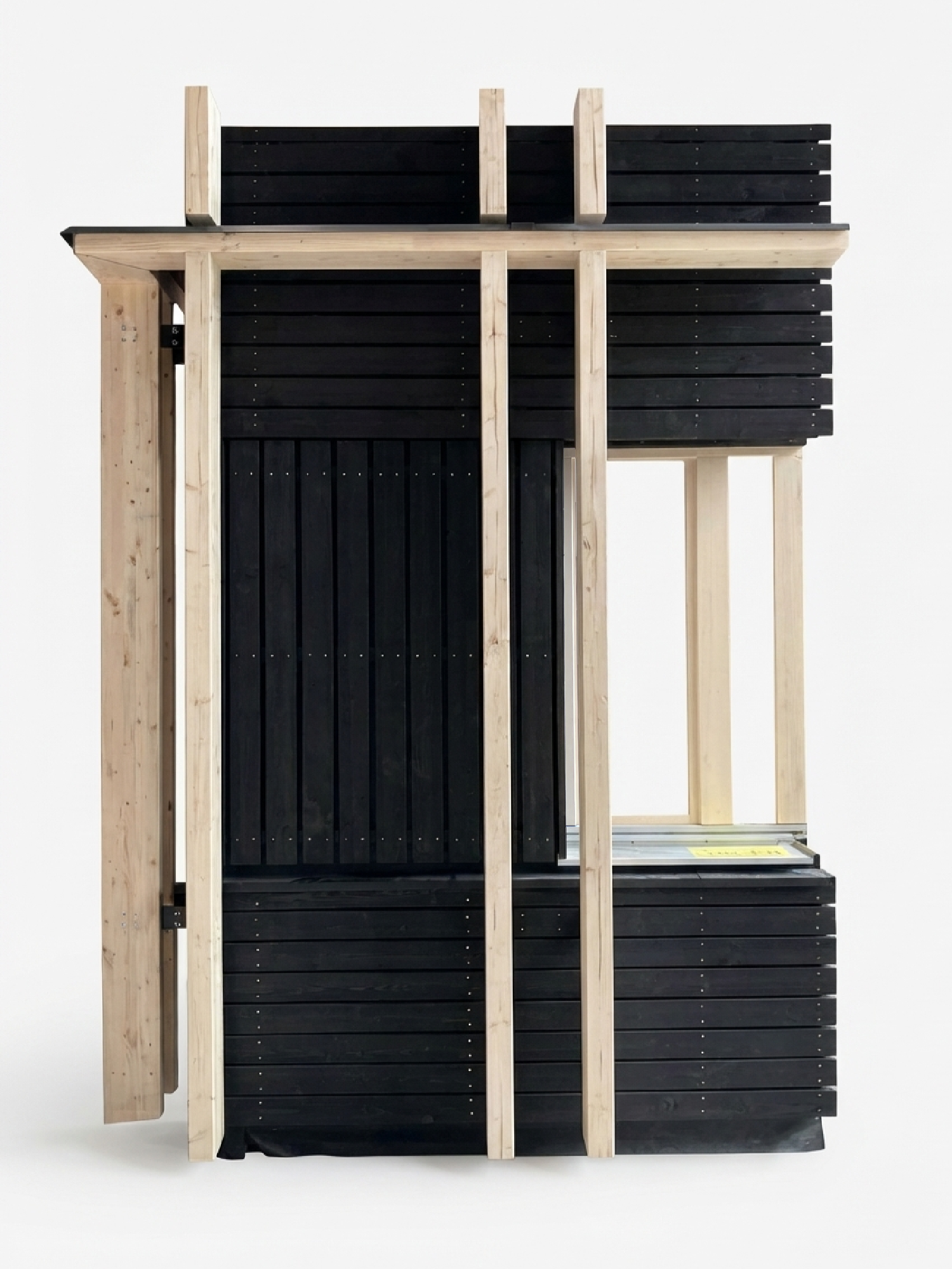 Rätikon Eins Schruns, Bemusterung Fassade